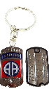 Porte-Clé Dog Tag 82ème