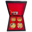 Coffret 4 médailles