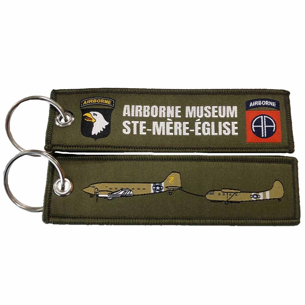 Museum fabric keyring