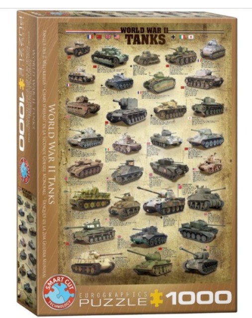 Puzzle Tank 2ème Guerre Mondiale