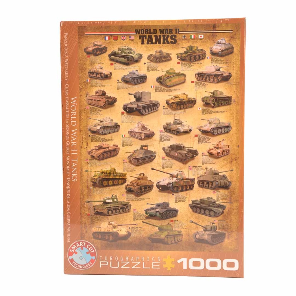 Puzzle Tank 2ème Guerre mondiale