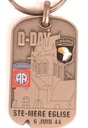 Porte-clé dog tag Airborne museum