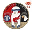 Médaille 2 Airbornes avec boîte