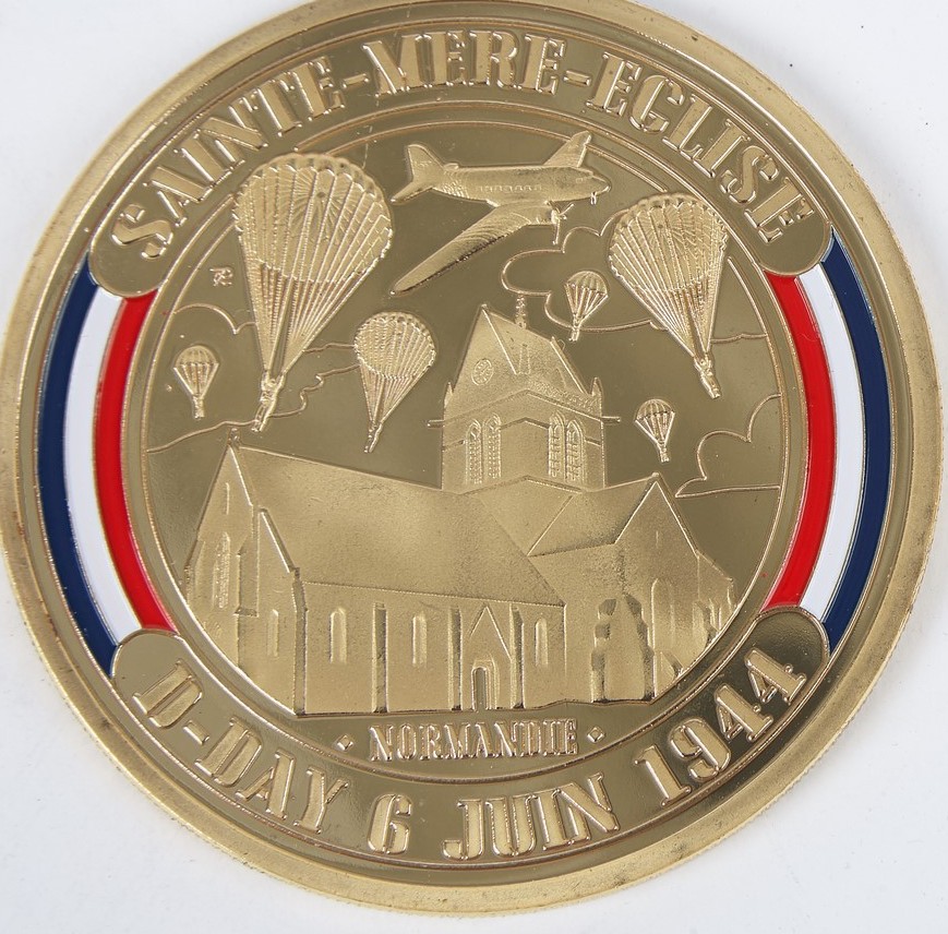 Médaille 70mm Ste Mère Eglise