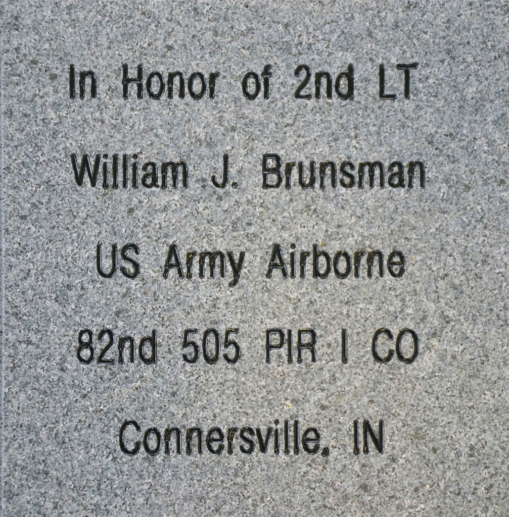 5-Line memorial brick