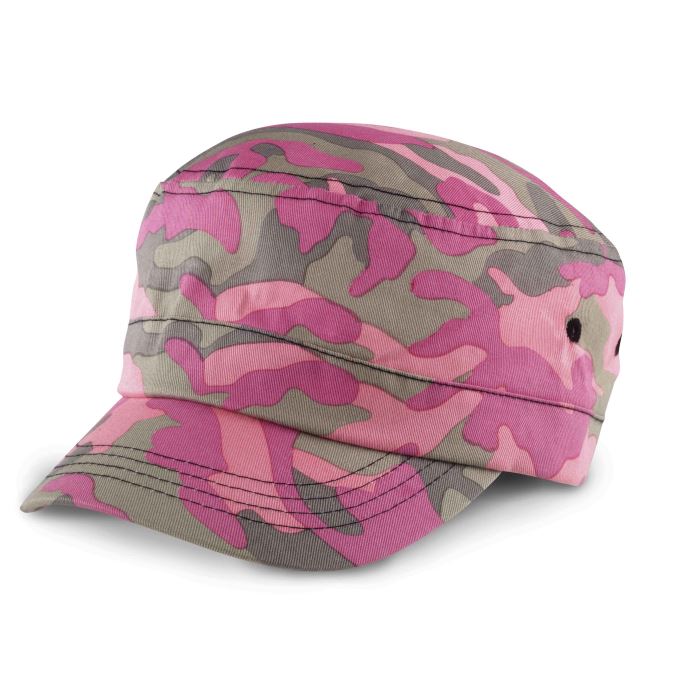 Pink Camo Cap