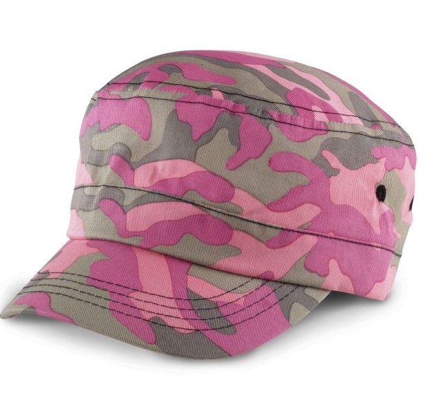 Casquette camo rose