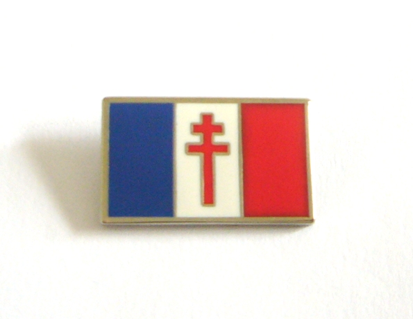 Badge Email Drapeau France Libre