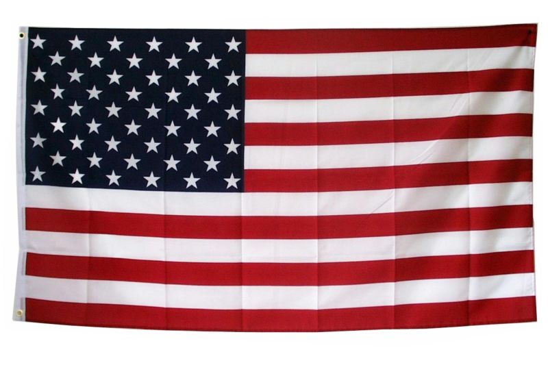 Drapeau Mural Usa
