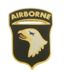 101st Airborne Enamel Badge