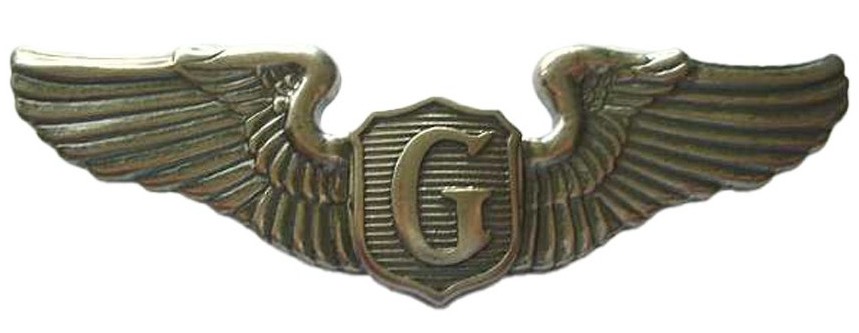 Badge glider pilot