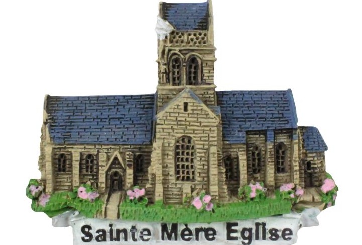 Magnet église résine
