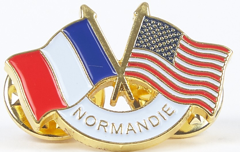 Pins Normandie/USA