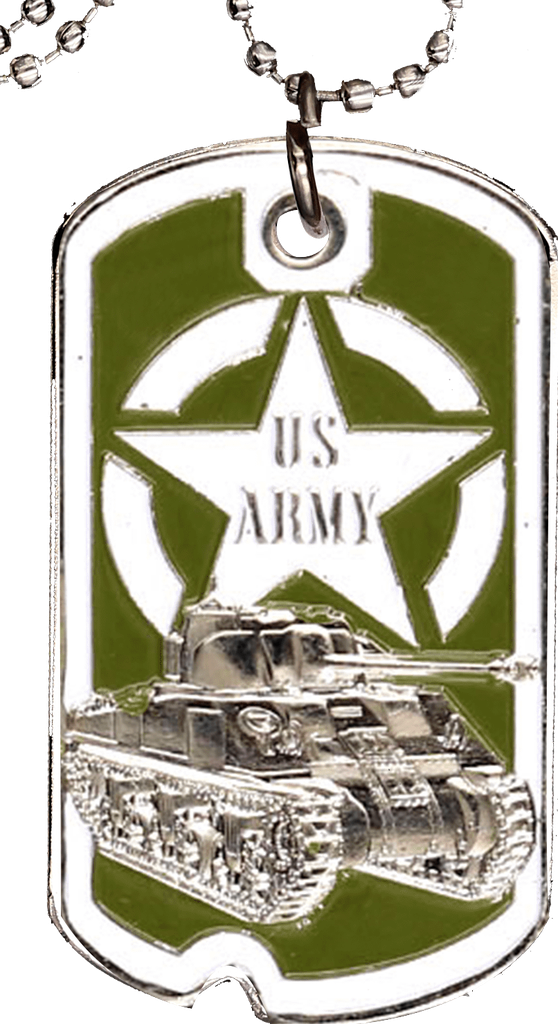 Dog tag tank WWII
