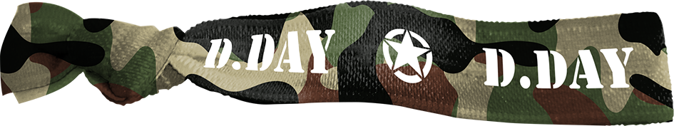 Elastic D-Day Wristband