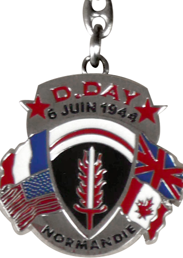 D-Day Normandy Keyring