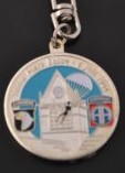 Porte-clé Ste Mère argent