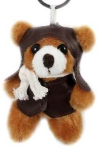 Plush Bear Keyring