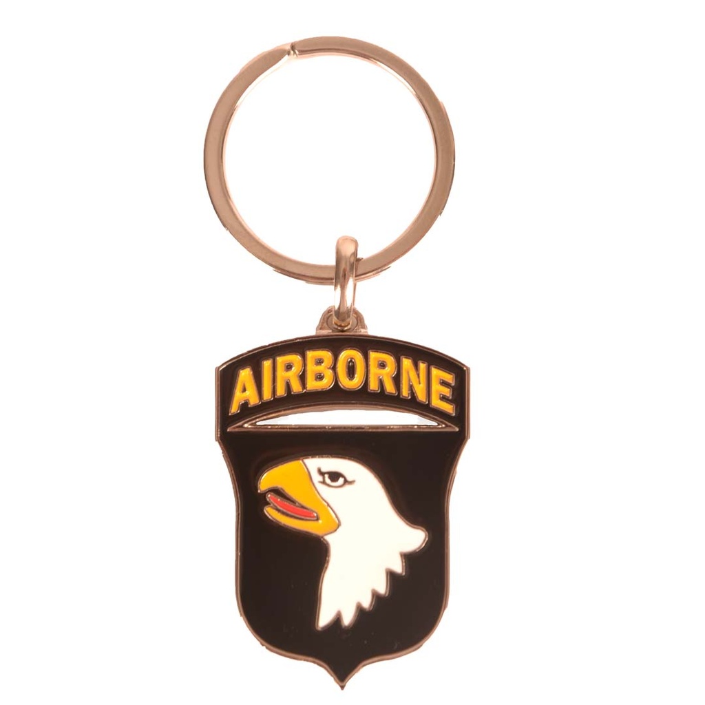 101st Airborne Metal Keyring