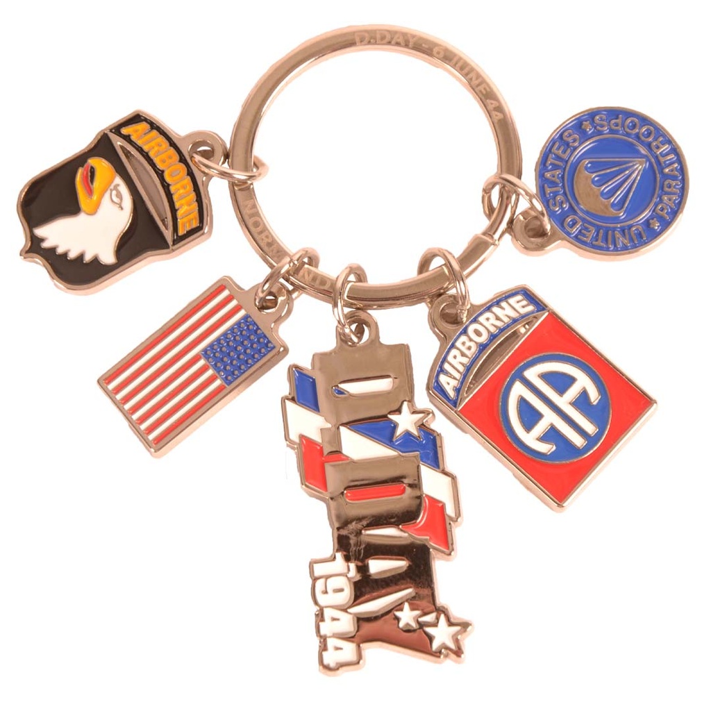 US Airborne Tassel Keyring