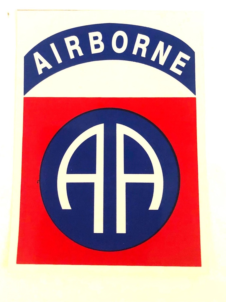 Autocollant 82nd Airborne