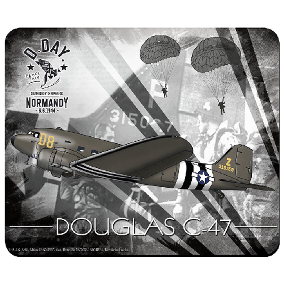 C47 Plane Mouse Pad