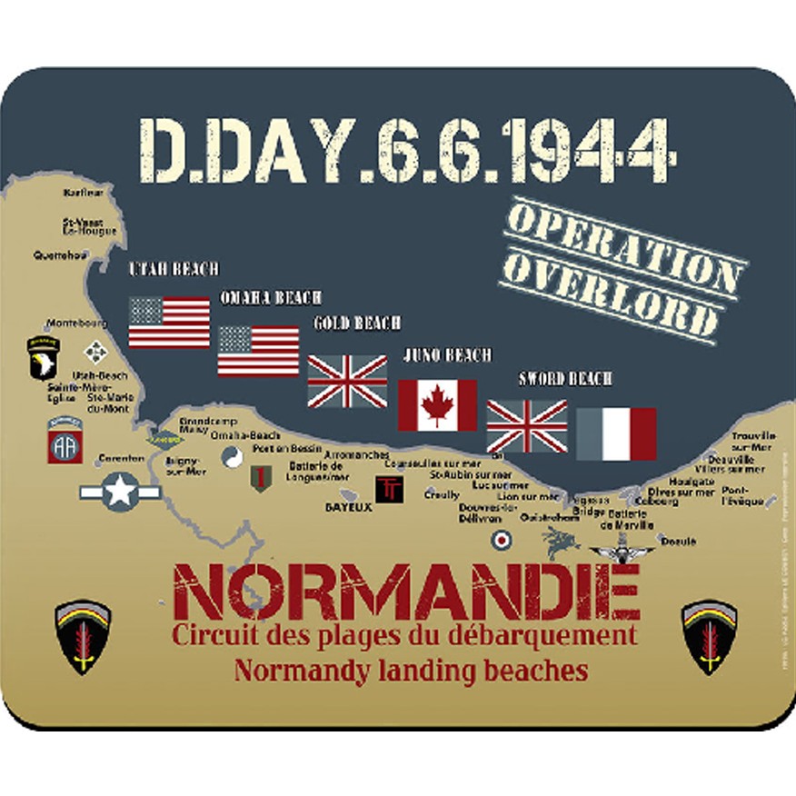 Tapis de souris circuit des plages