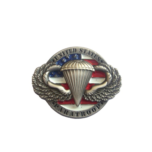 [22841  BRITTANY] 3D US Para Enamel Badge