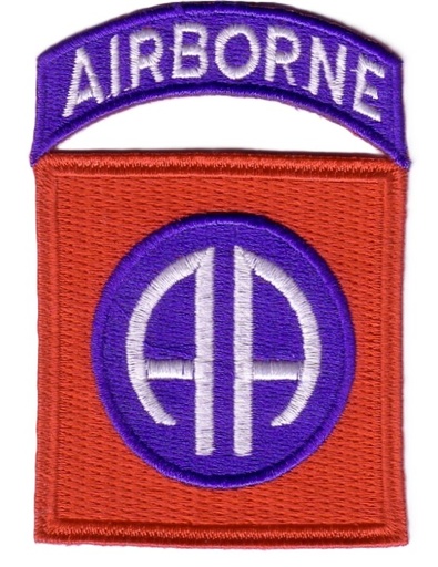 [Ecusson 82 Thermo Tihy] Iron-On 82nd Airborne Crest