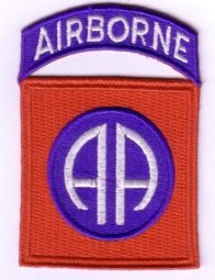 [Ecusson 82 Thermo Tihy] Iron-On 82nd Airborne Crest