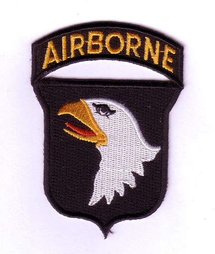 [18621 BRITTANY] 101st Airborne Fabric Crest