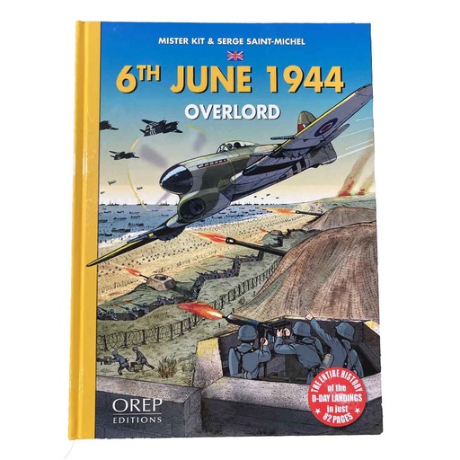 [9782815106689 Orep] June 6 1944 Overlord Comic GB