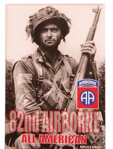 [09795 Brittany] 82nd Airborne History Magnet