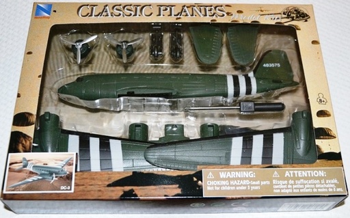 [20105D Newray] Maquette Avion C-47 B. Marron