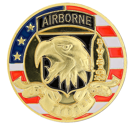 [D11-235  MED101 Alpes] 101st Airborne Medal