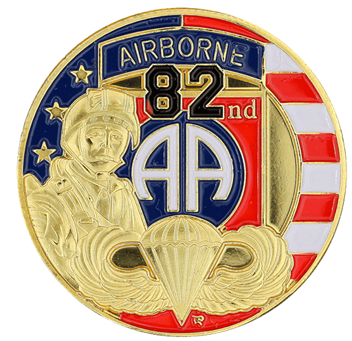 [D11-236 MED 82 Alpes] Médaille 82nd Airborne