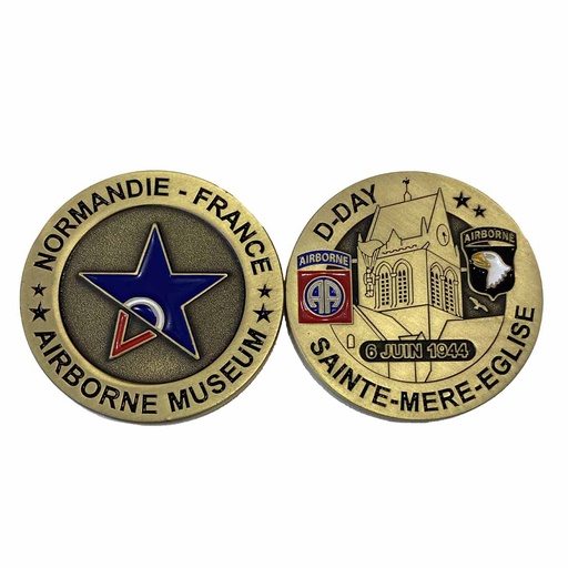 [BRITTANY] Airborne Museum D-Day Coin