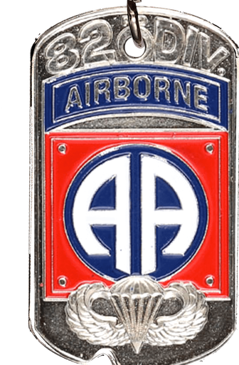 [DT82-1 Alpes] 82nd Airborne Dog Tag