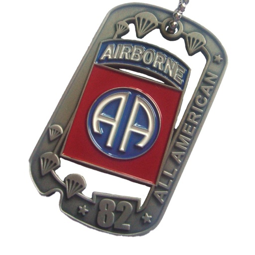 [31643 Brittany] 82nd Airborne S Dog Tag