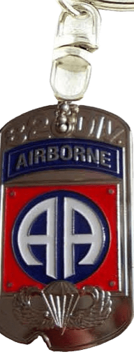 [PCDD10 Alpes] 82nd Airborne Dog Tag Keyring