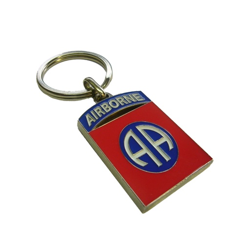 [16358 Brittany] 82nd Airborne Metal Keyring