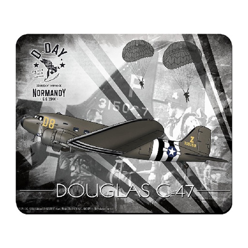 [1019A-A2251 LE GOUBEY] C47 Plane Mouse Pad