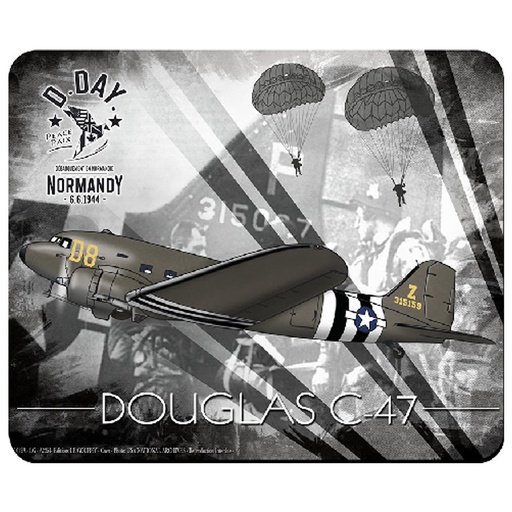 [1019A-A2251 Le Goubey] C47 Plane Mouse Pad