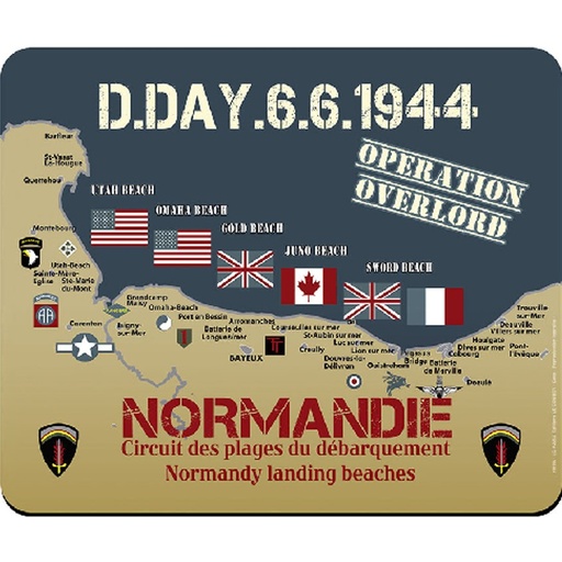 [1019A LG A2273 Le Goubey] Tapis de souris circuit des plages