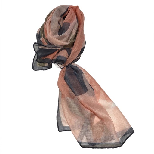 [Foulard Rose Camo  Pan] Pink Camo Scarf