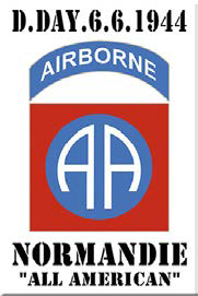 [1031 LG 2258] Magnet métal D-DAY 82ème